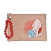 CORAL CLUTCH BAG