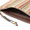 RAINBOW BROWN CLUTCH